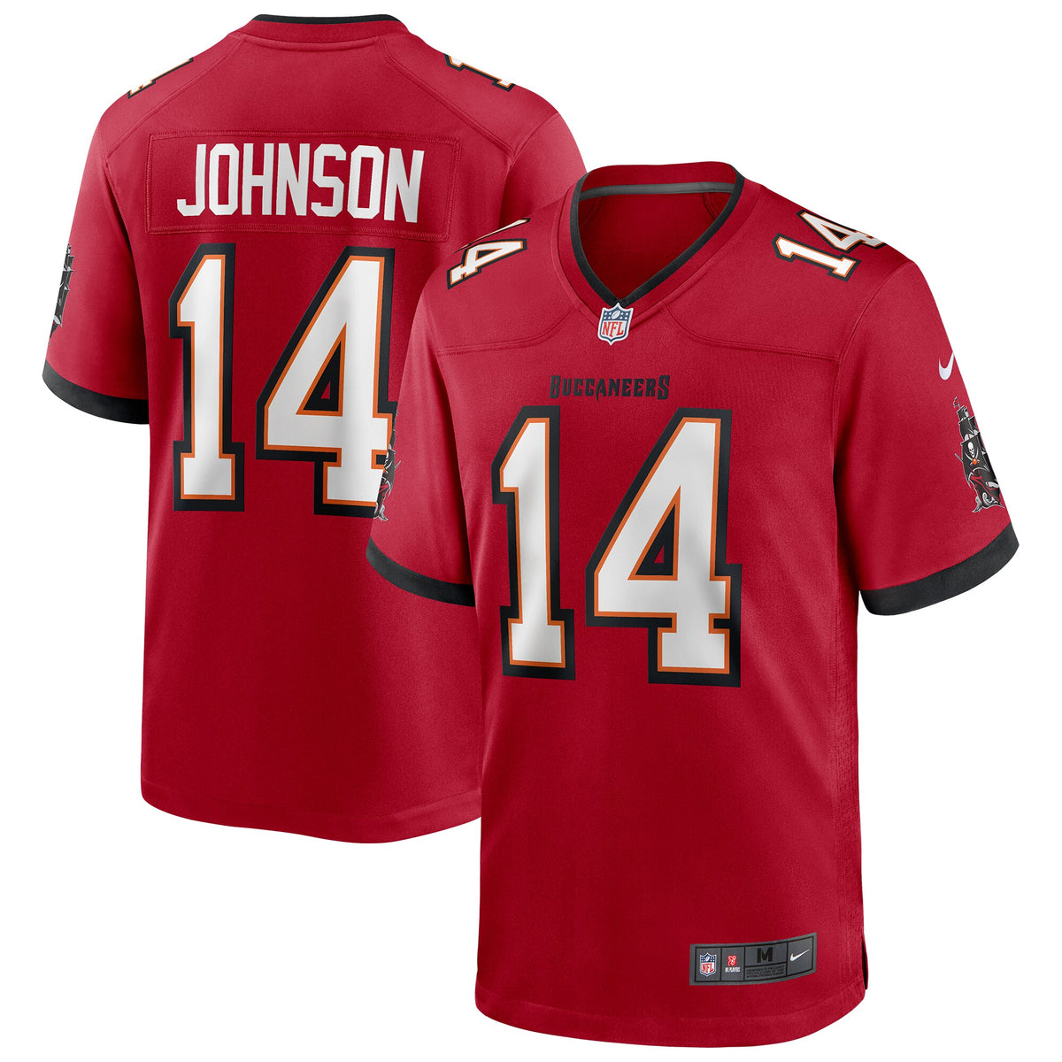 Brad Johnson Tampa Bay Buccaneers Nike Game Retired Player Jersey   Red