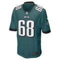 Men s Nike Jordans Mailata Midnight Green Philadelphia Eagles Game Jersey