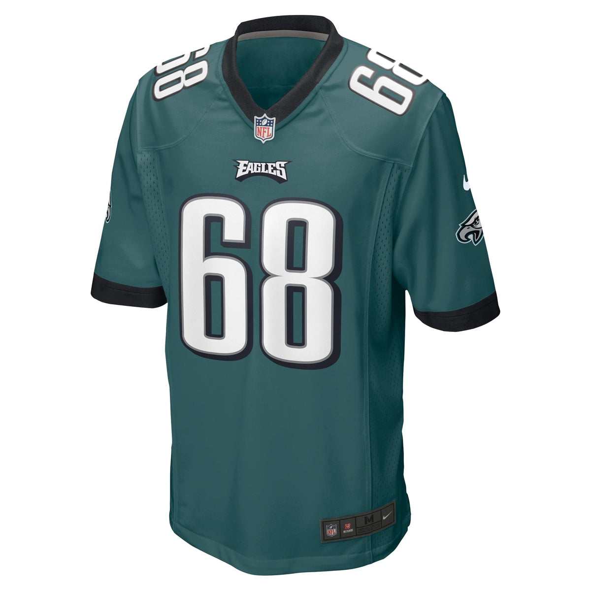 Men s Nike Jordans Mailata Midnight Green Philadelphia Eagles Game Jersey