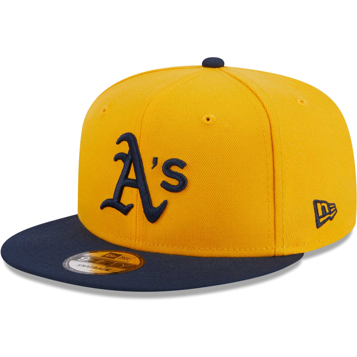 Oakland Athletics New Era Two-Tone Color Pack 9FIFTY Snapback Hat - Gold