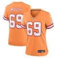 Women s Nike Cody Mauch Orange Tampa Bay Buccaneers Throwback Game Jersey
