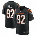 Men s Nike B.J. Hill Black Cincinnati Bengals Game Jersey
