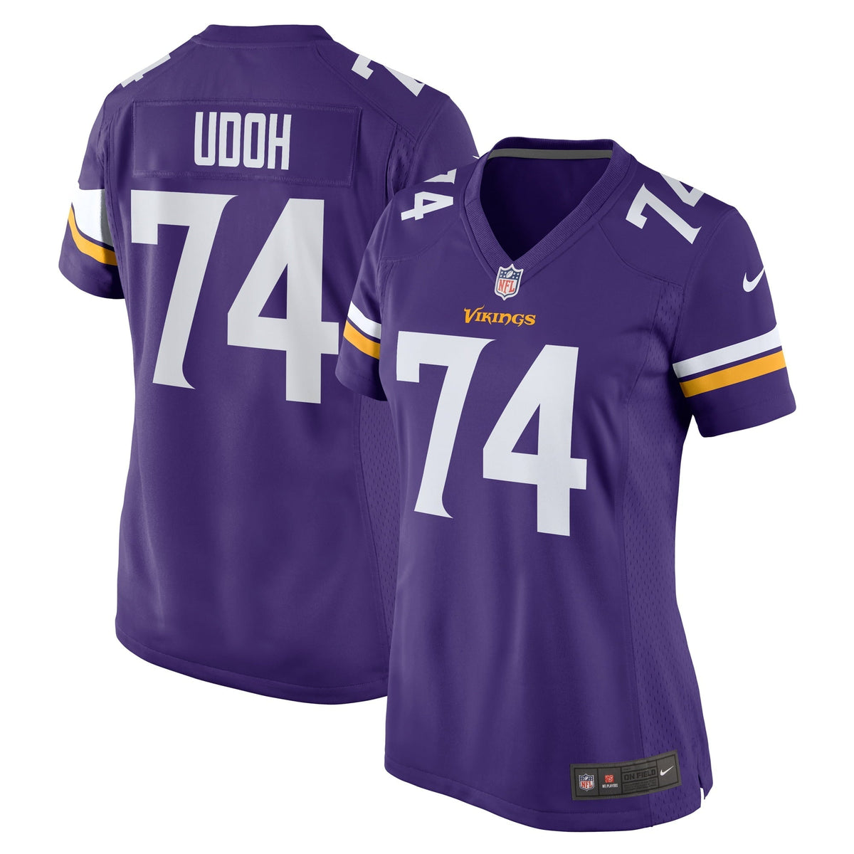 Women s Nike Oli Udoh Purple Minnesota Vikings Game Jersey