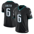 Men s Nike DeVonta Smith Black Philadelphia Eagles Vapor F.U.S.E. Limited Jersey