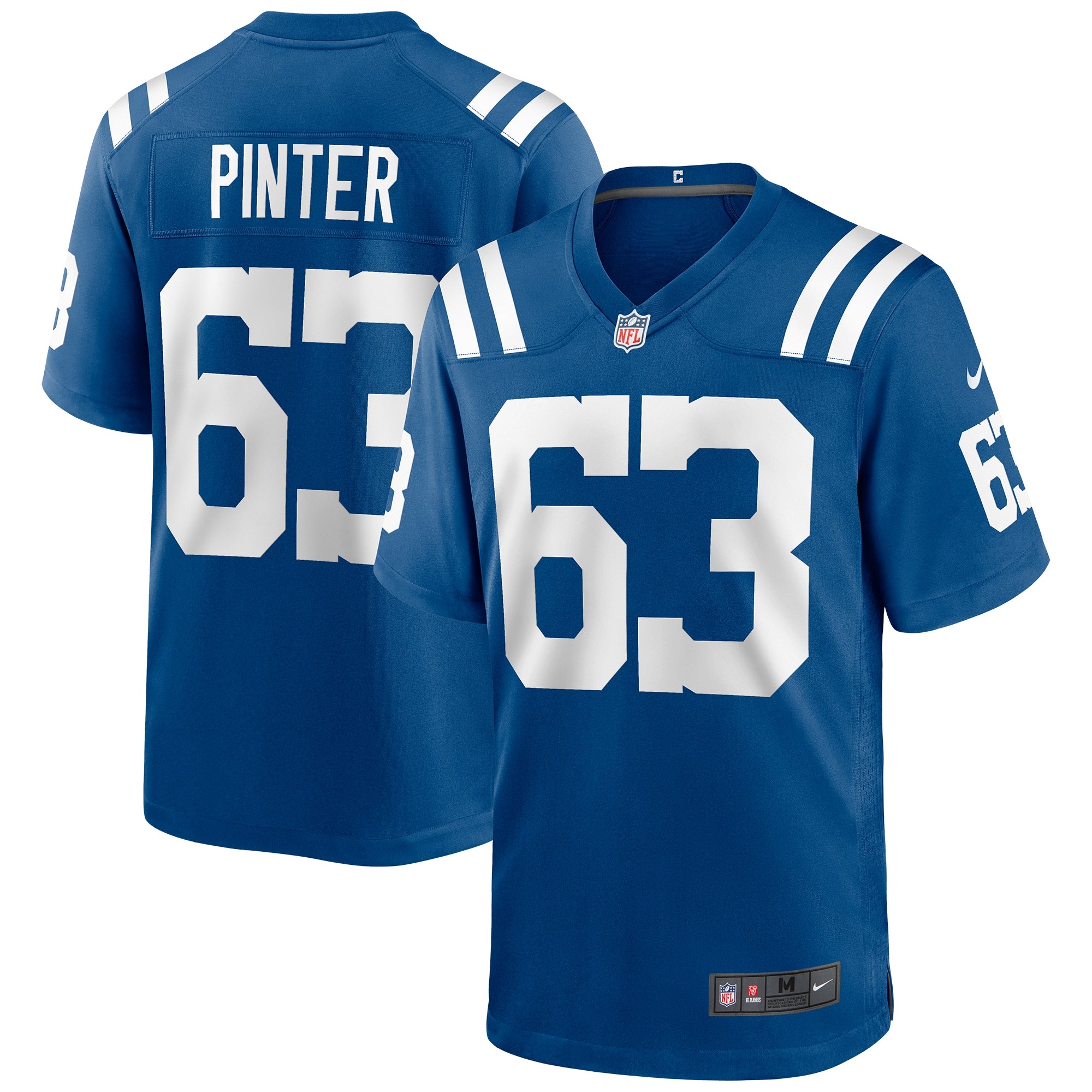 Danny Pinter Indianapolis Colts Nike Game Jersey   Royal