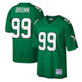 Jerome Brown Philadelphia Eagles Mitchell   Ness Legacy Replica Jersey   Kelly Green
