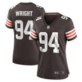 Women s Nike Alex Wright Brown Cleveland Browns Game Player Jersey