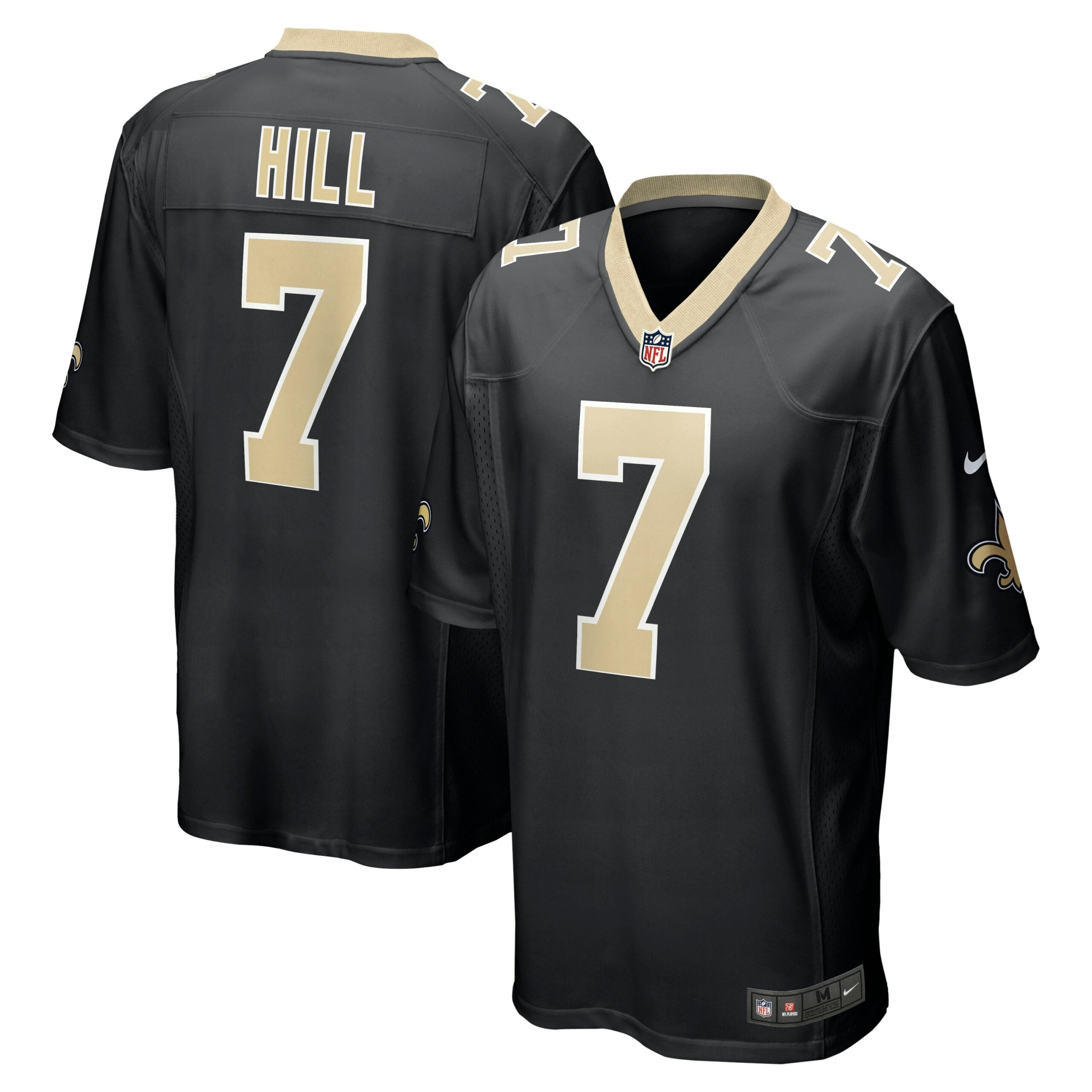 Taysom Hill New Orleans Saints Nike Game Jersey   Black