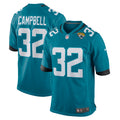 Tyson Campbell Jacksonville Jaguars Nike Game Jersey   Teal
