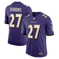 Men s Nike J.K. Dobbins Purple Baltimore Ravens Vapor Limited Jersey