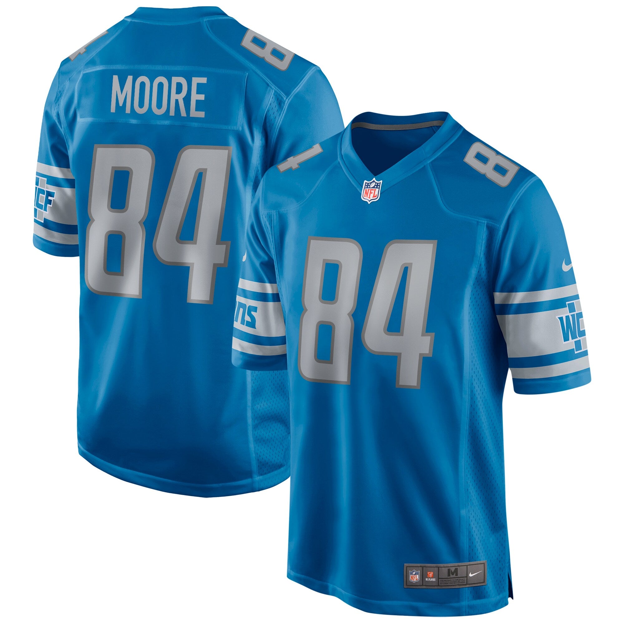 Herman Moore Detroit Lions Nike Game Retired Player Jersey   Blue