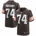 Men s Nike Chris Hubbard Brown Cleveland Browns Game Jersey