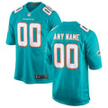 Miami Dolphins Nike Youth Custom Game Jersey   Aqua