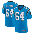 Justin McCray Carolina Panthers Nike Alternate Game Jersey   Blue
