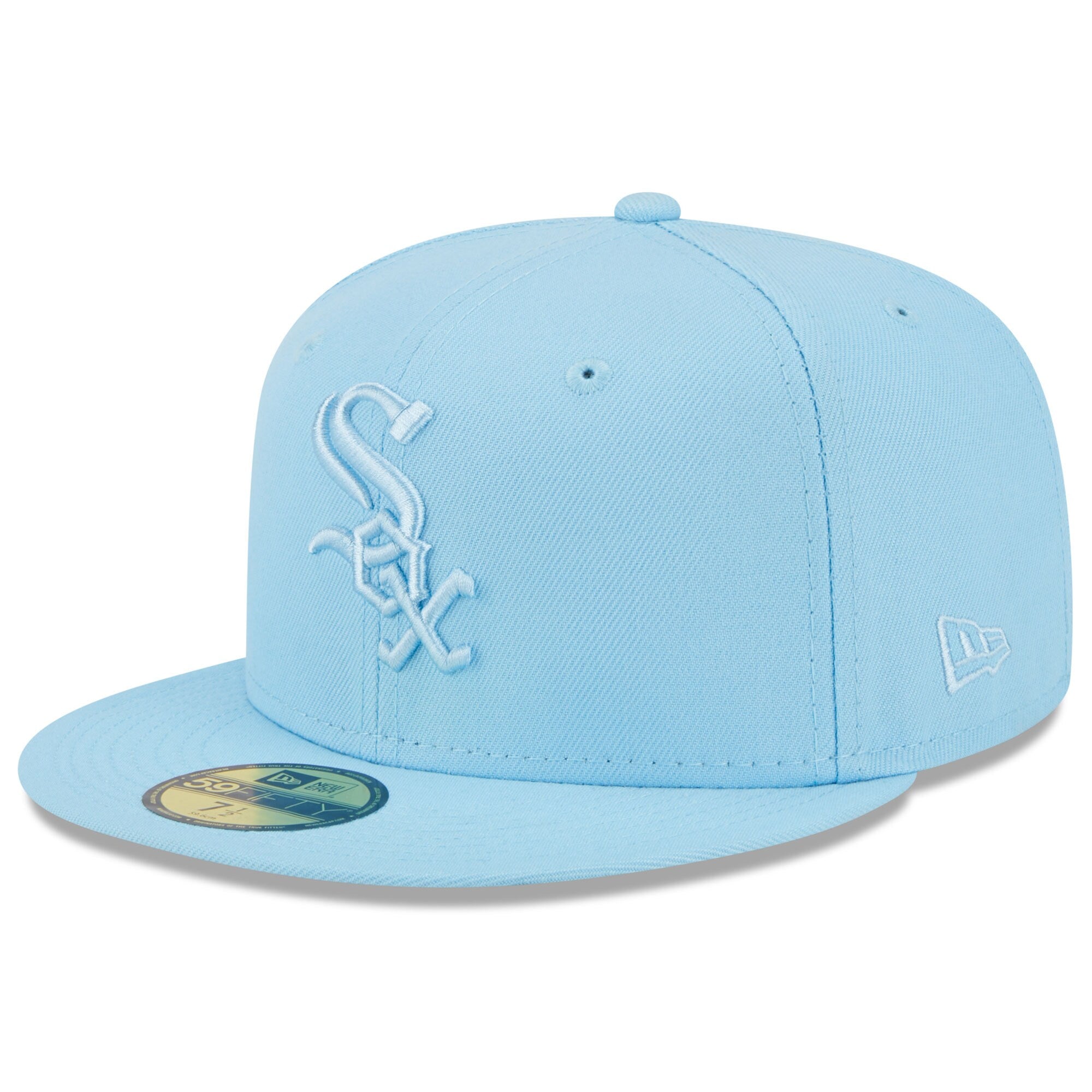 Chicago White Sox New Era 2023 Spring Color Basic 59FIFTY Fitted Hat - Light Blue