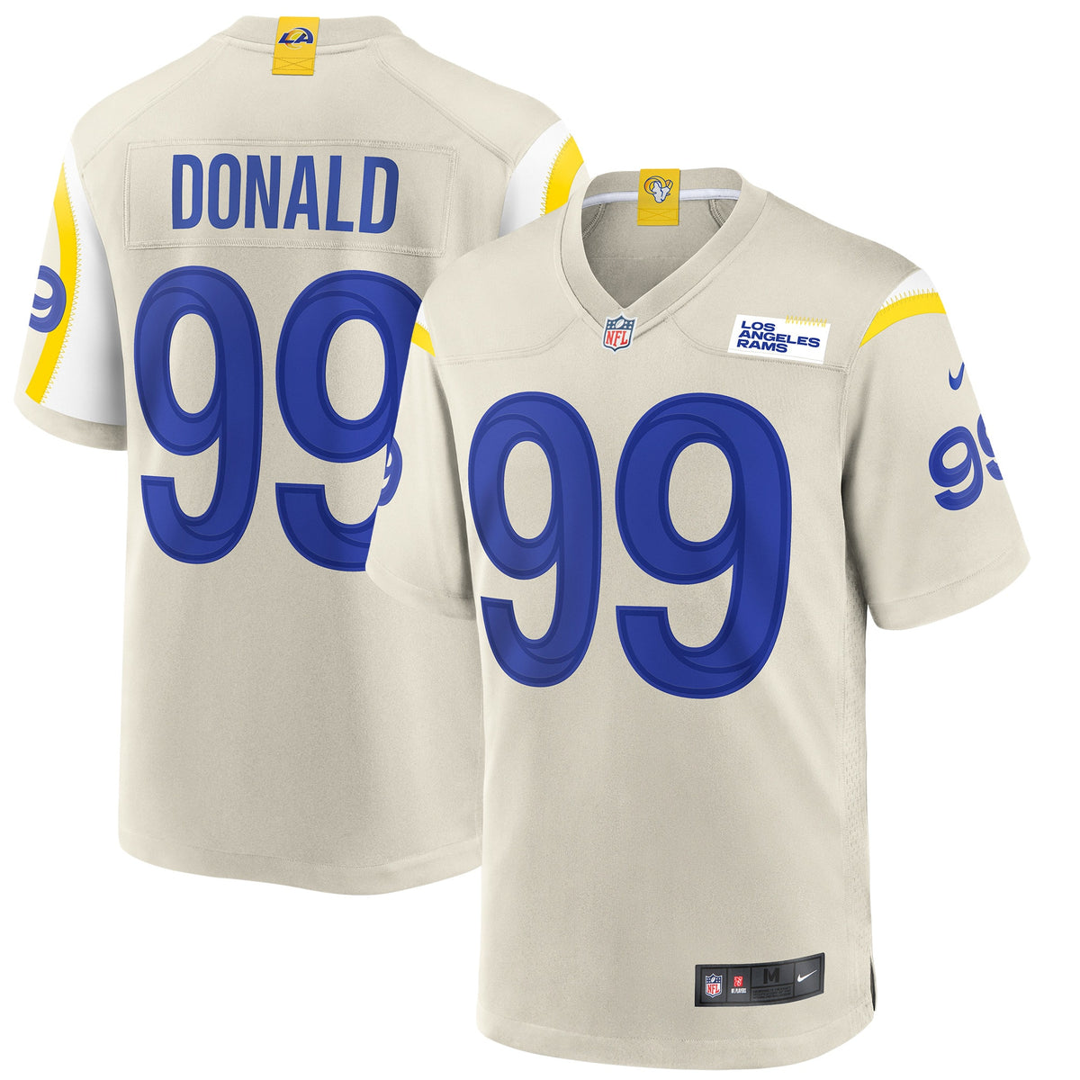 Aaron Donald Los Angeles Rams Nike Player Game Jersey   Bone