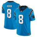 Jaycee Horn Carolina Panthers Nike Vapor F.U.S.E. Limited Jersey   Blue
