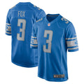 Jack Fox Detroit Lions Nike Game Jersey   Blue