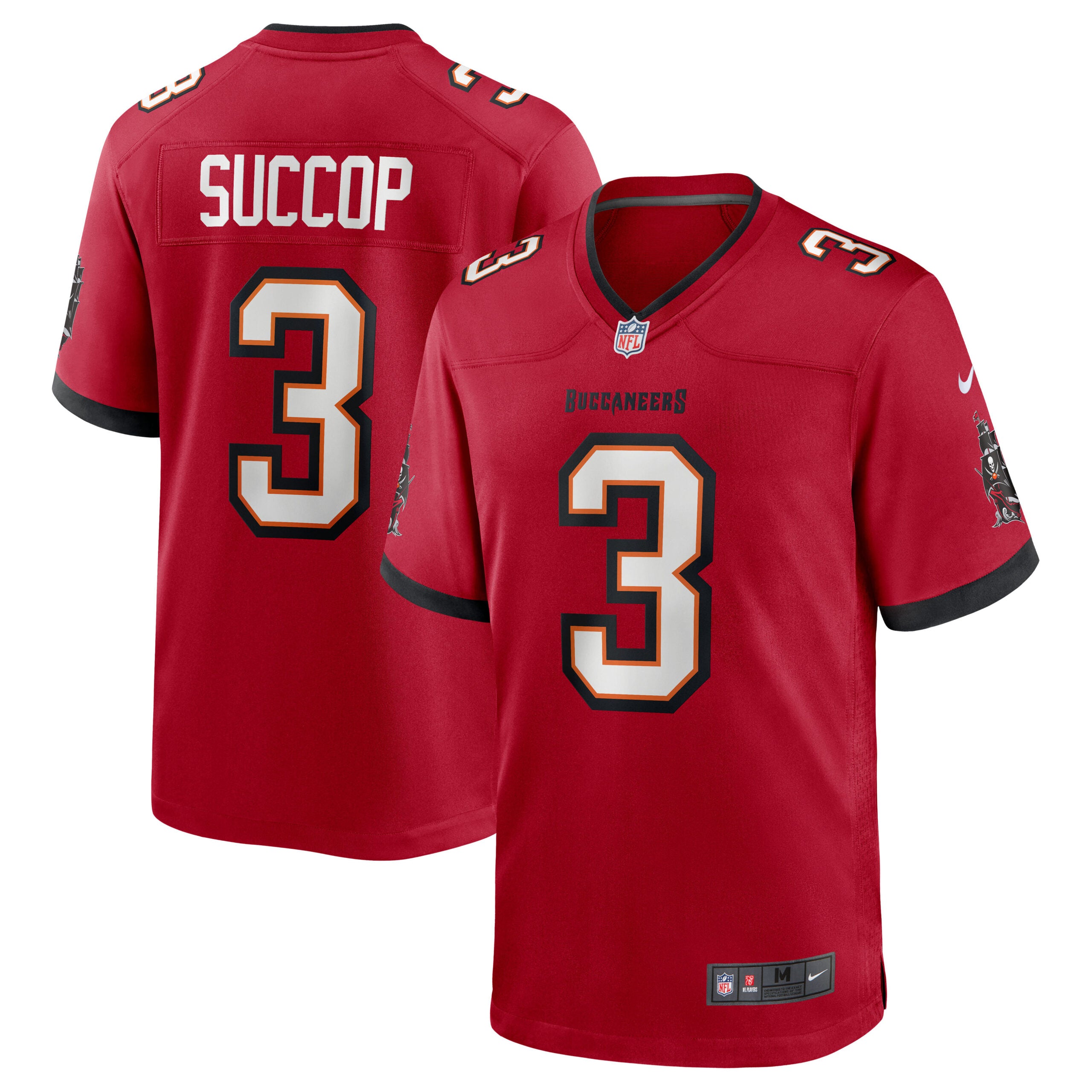 Ryan Succop Tampa Bay Buccaneers Nike Team Game Jersey   Red