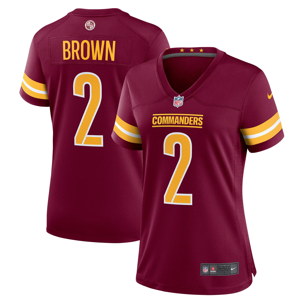 Dyami Brown Washington Commanders Nike Women s Player Game Jersey   Burgundy
