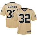 Tyrann Mathieu New Orleans Saints Nike Youth Inverted Game Jersey   Gold