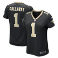 Women s Nike Marquez Callaway Black New Orleans Saints Game Jersey