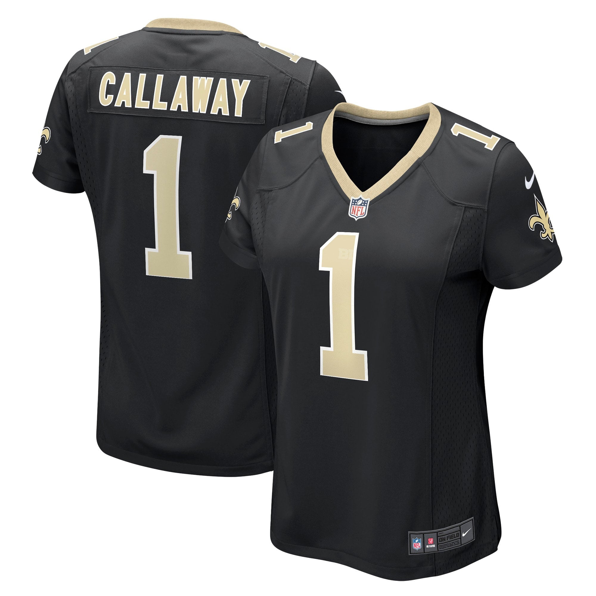 Women s Nike Marquez Callaway Black New Orleans Saints Game Jersey