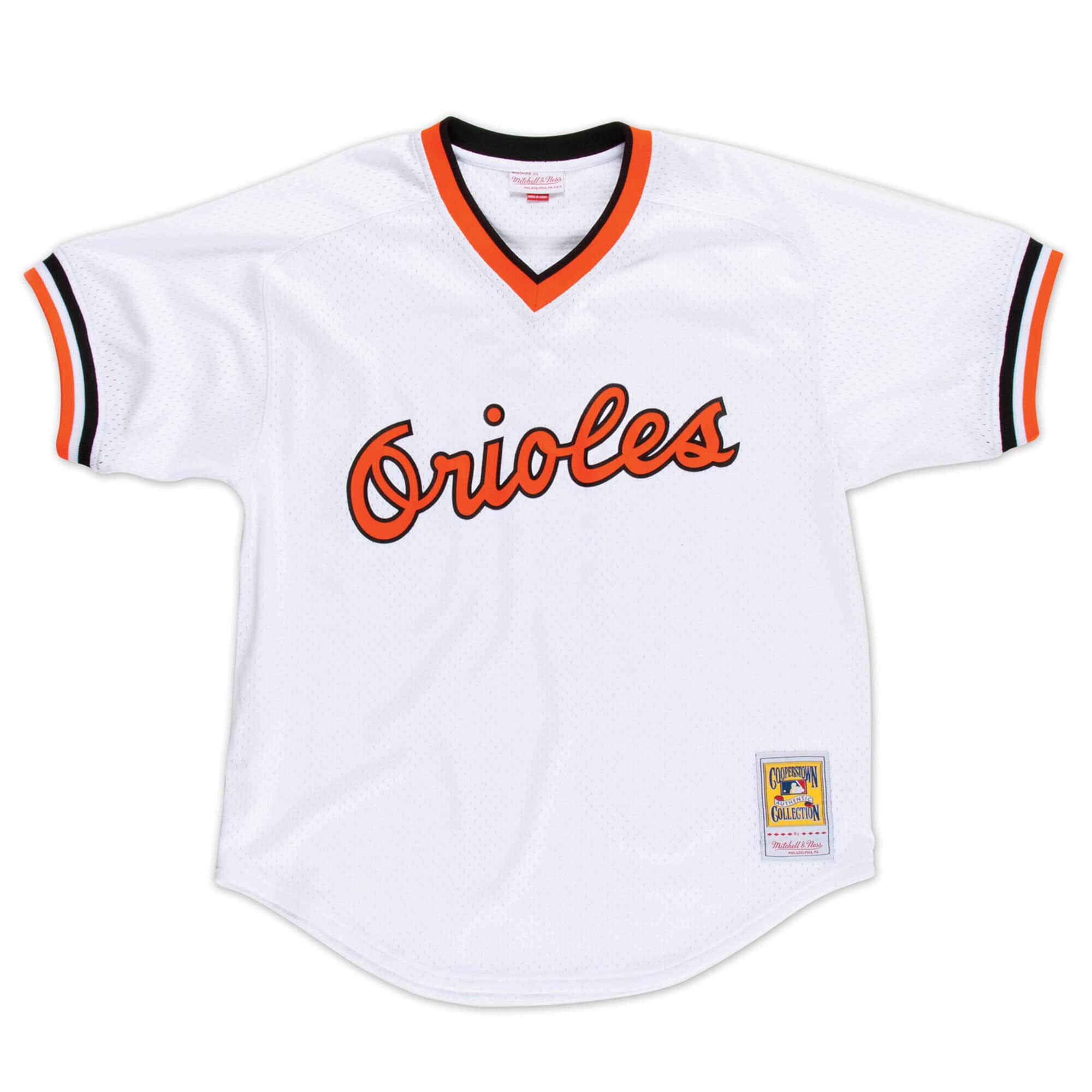 Authentic Cal Ripken Jr Baltimore Orioles 1985 Pullover Jersey