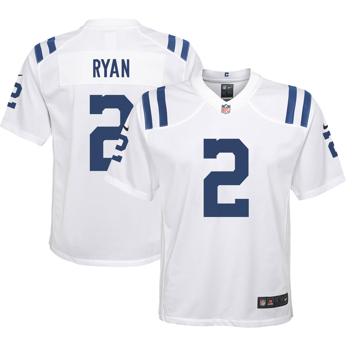 Matt Ryan Indianapolis Colts Nike Youth Away Game Jersey   White