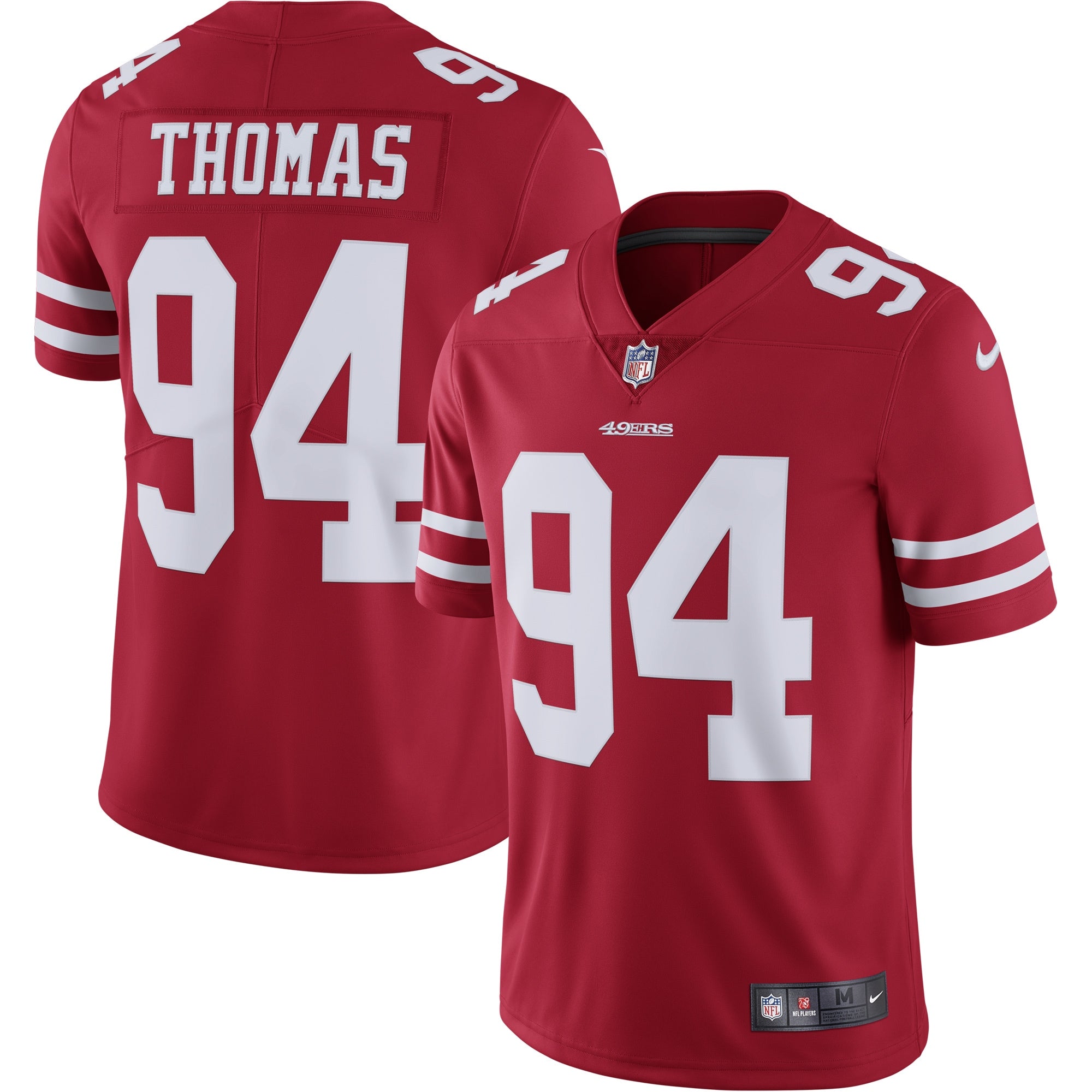 Solomon Thomas San Francisco 49ers Nike Vapor Untouchable Limited Jersey   Scarlet