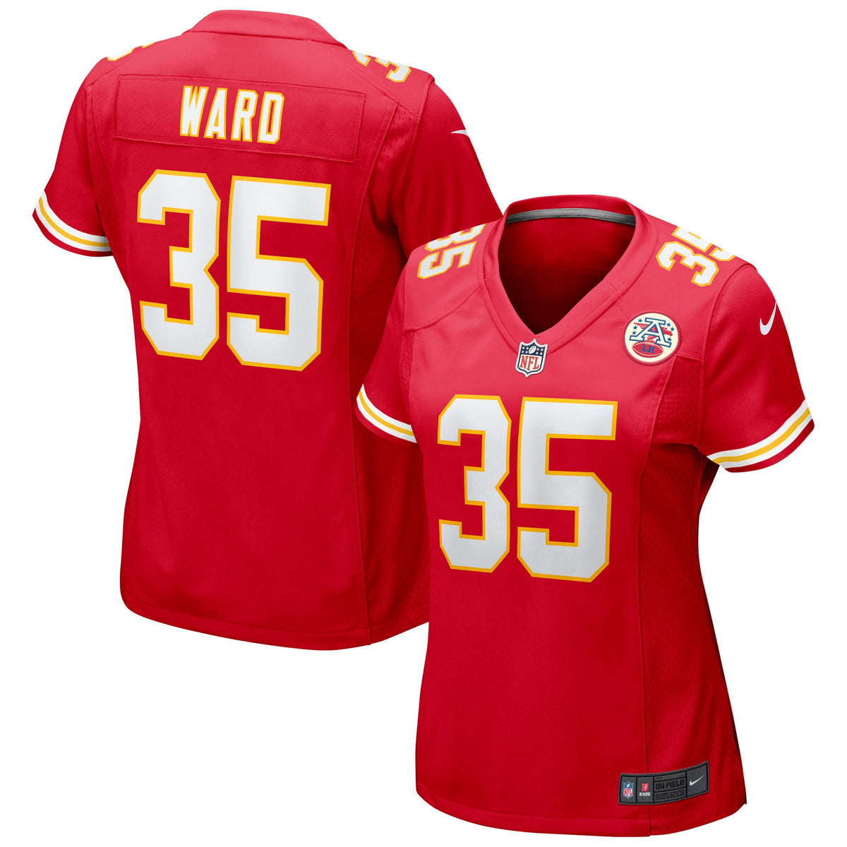 Charvarius Ward Kansas City Chiefs Nike Women s Game Jersey   Red