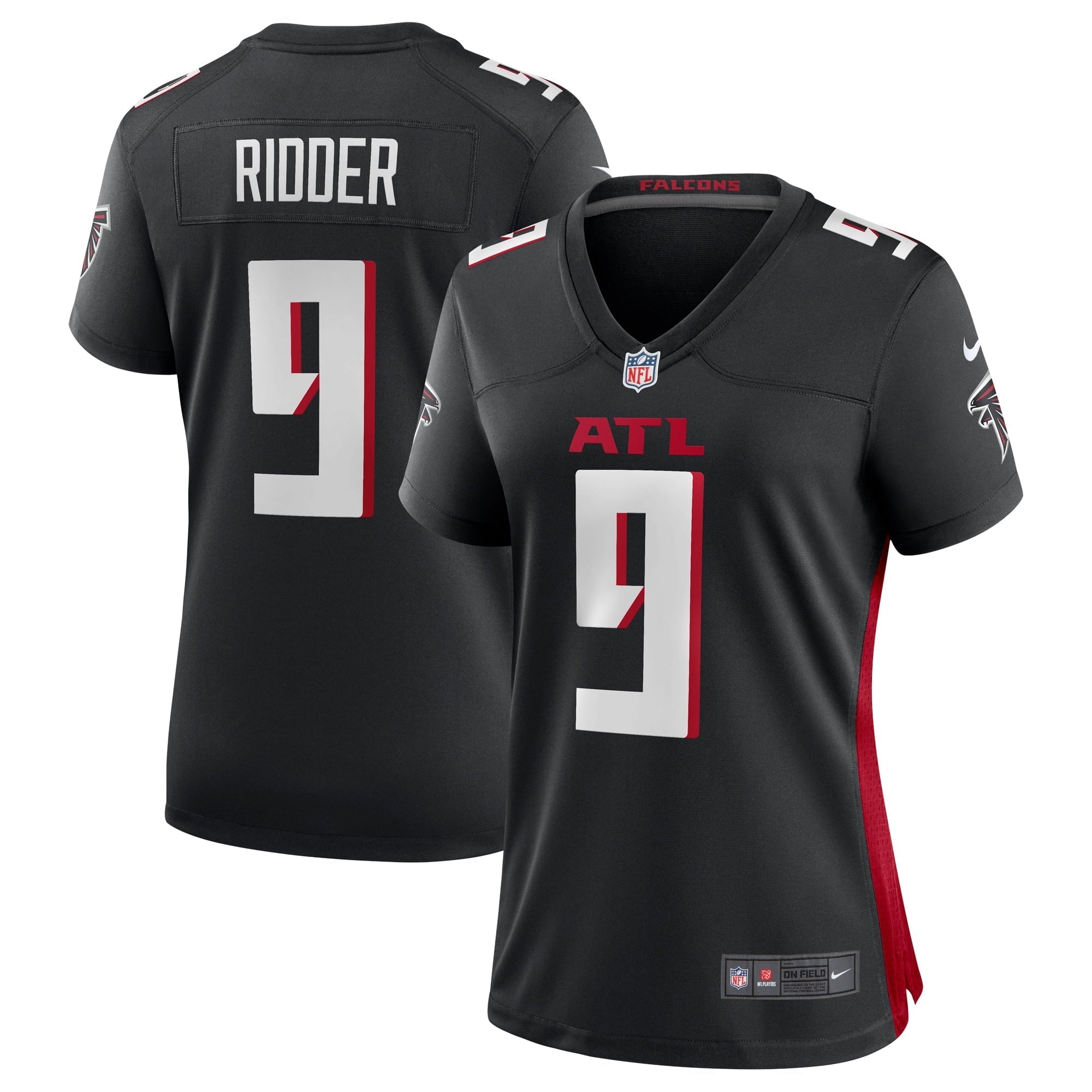 Women s Nike Desmond Ridder Black Atlanta Falcons Game Player Jersey