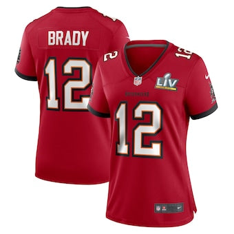 Women s Tampa Bay Buccaneers Tom Brady Super Bowl LV Game Vapor Jersey Red