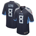Will Levis Tennessee Titans Nike 2023 NFL Draft Pick Game Jersey   Navy