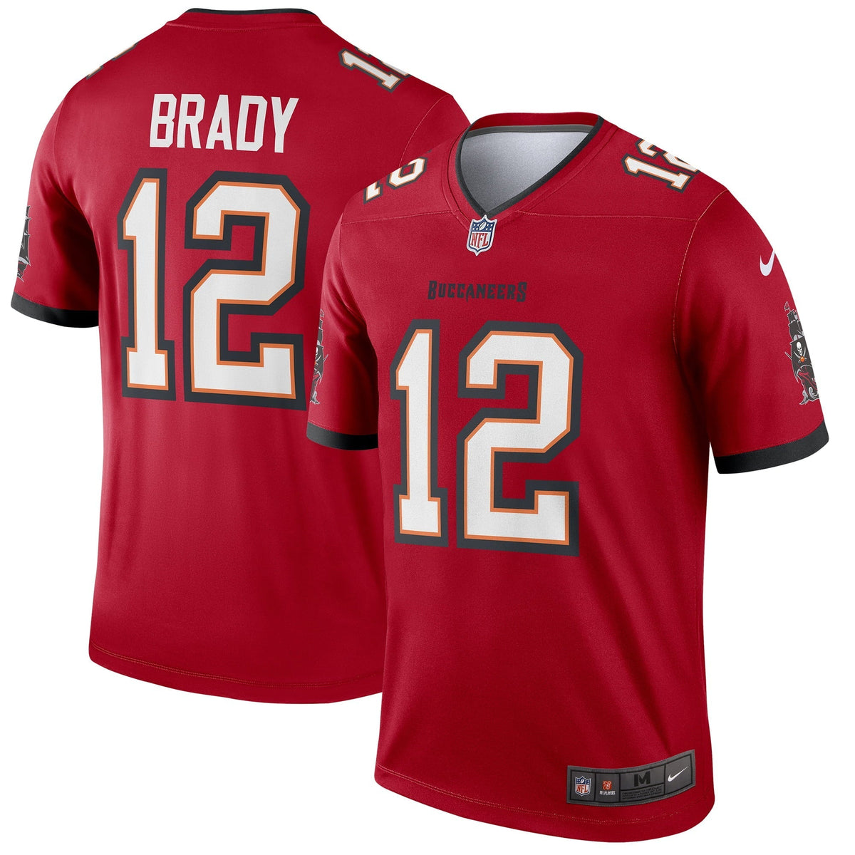 Men s Nike Tom Brady Red Tampa Bay Buccaneers Legend Jersey