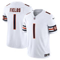 Justin Fields Chicago Bears Nike Vapor F.U.S.E. Limited Jersey   White