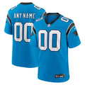 Carolina Panthers Nike Alternate Custom Game Jersey   Blue
