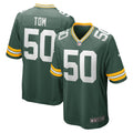 Zach Tom Green Bay Packers Nike Game Player Jersey   Green
