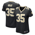 Women s Nike Vincent Gray Black New Orleans Saints Game Player Jersey