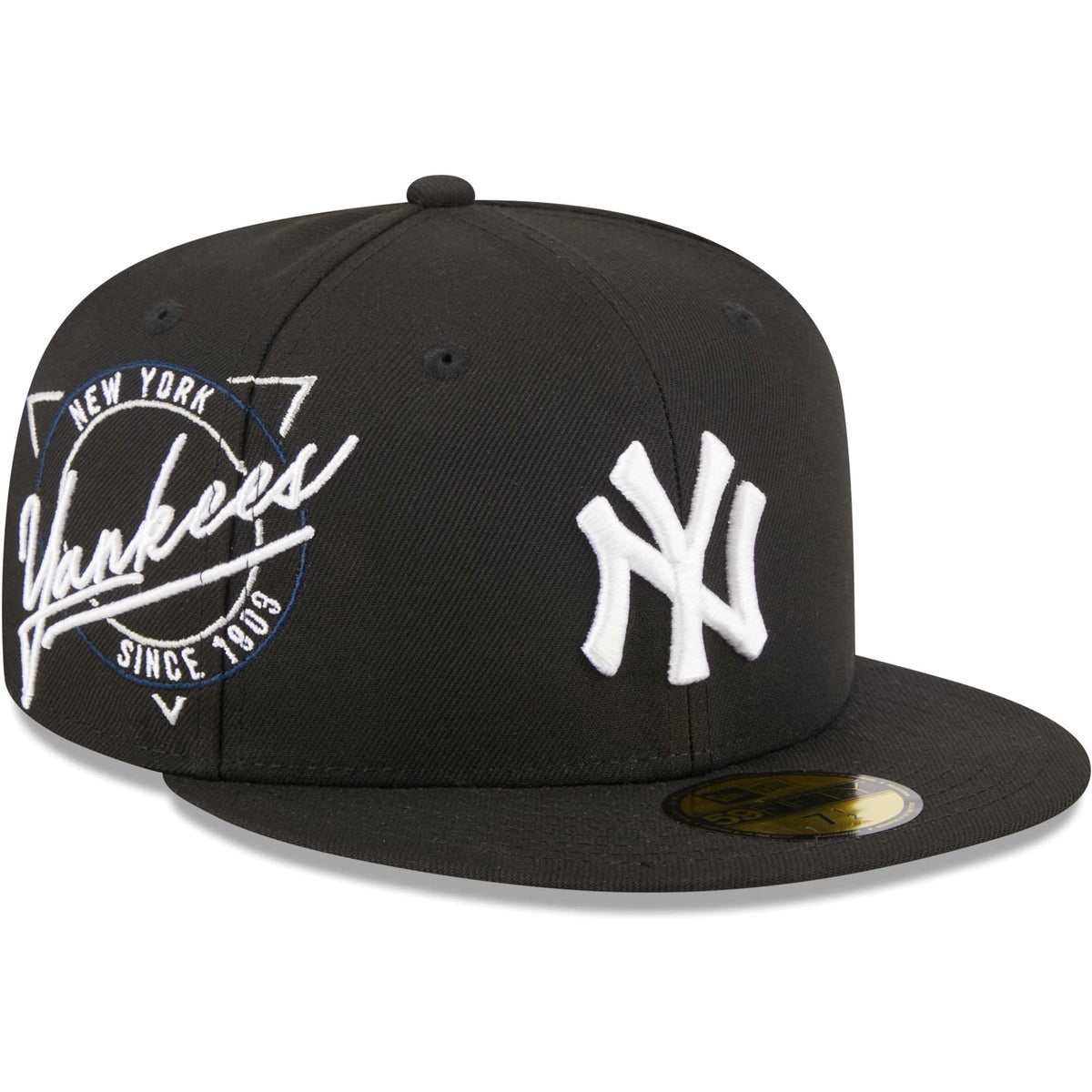 New York Yankees New Era Neon 59FIFTY Fitted Hat - Black