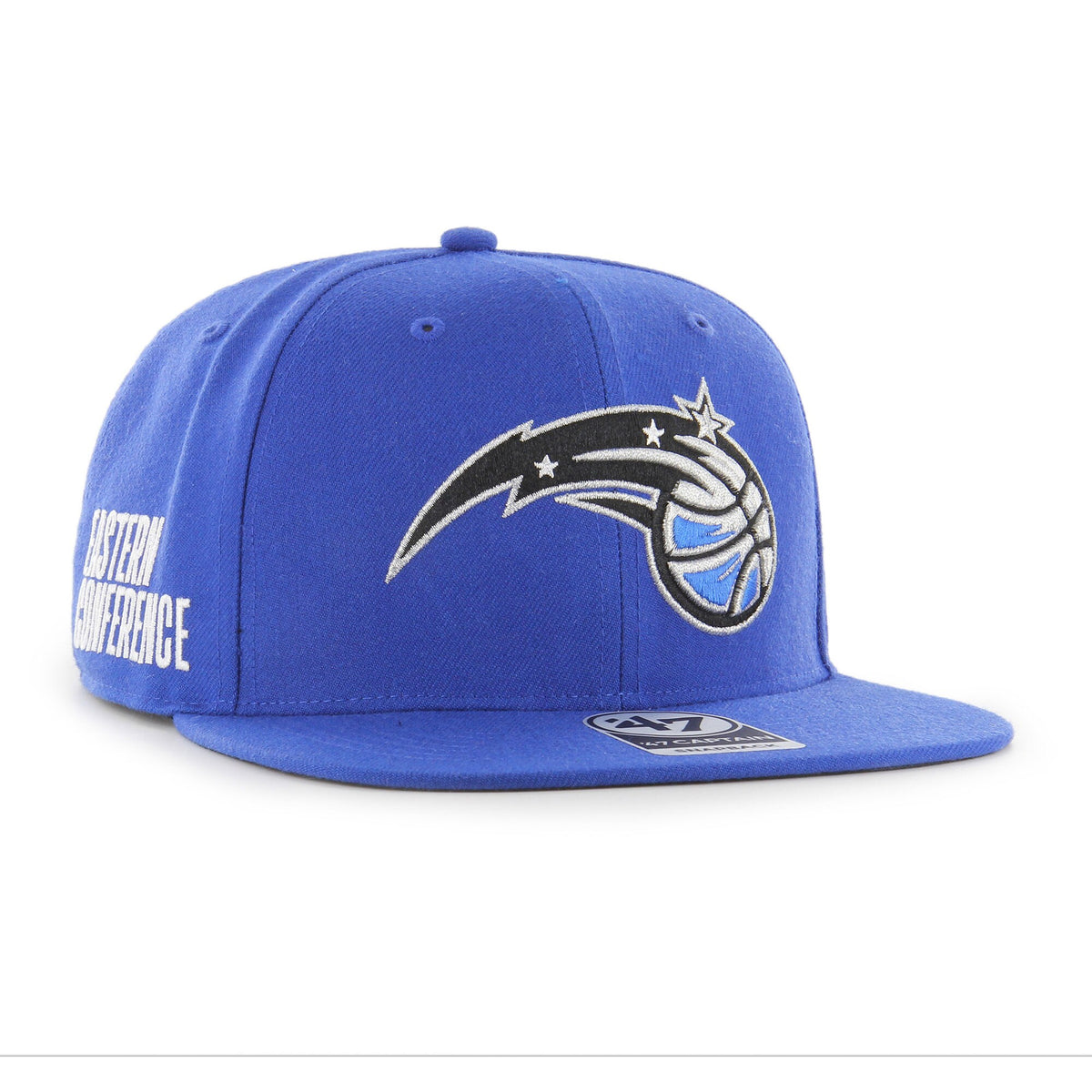 Orlando Magic '47 Sure Shot Captain Snapback Hat - Blue