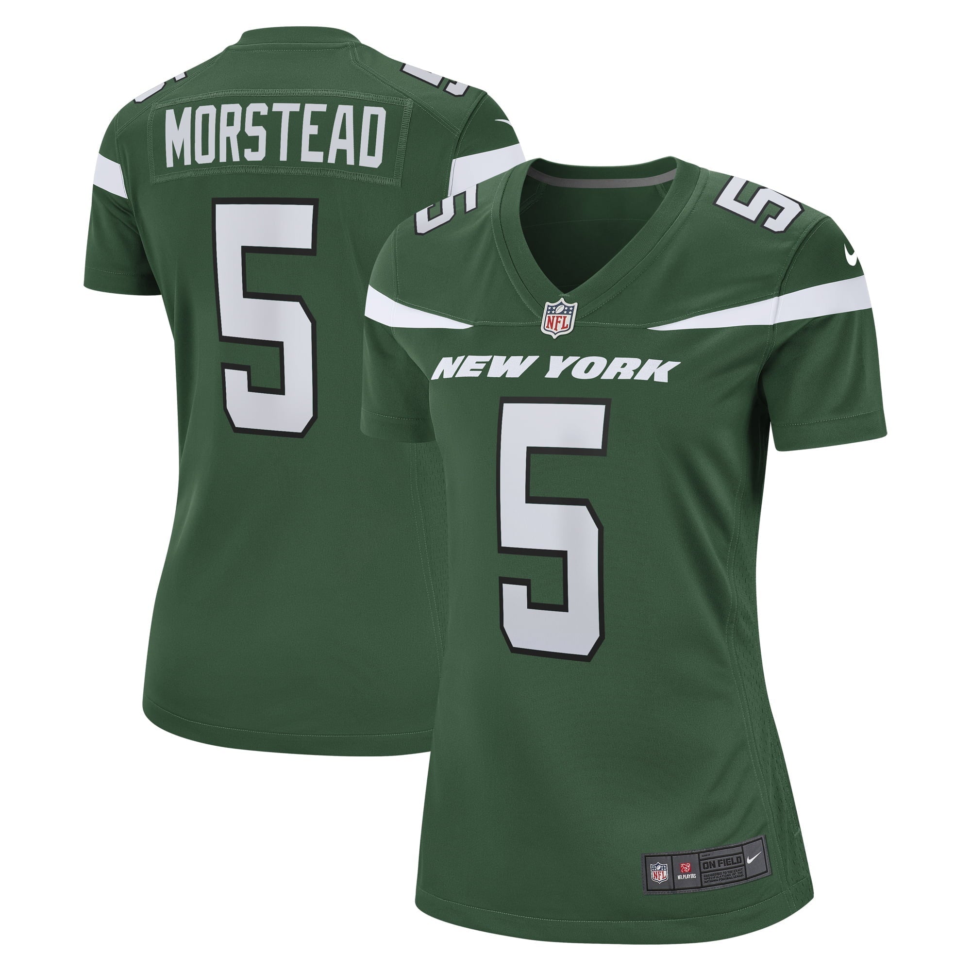 Women s Nike Thomas Morstead Gotham Green New York Jets Game Player Jersey