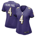 Women s Nike Jason Pierre-Paul Purple Baltimore Ravens Home Game Player Jersey