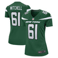 Max Mitchell New York Jets Nike Women s Game Player Jersey   Gotham Green
