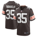 Charlie Thomas Cleveland Browns Nike Team Game Jersey    Brown