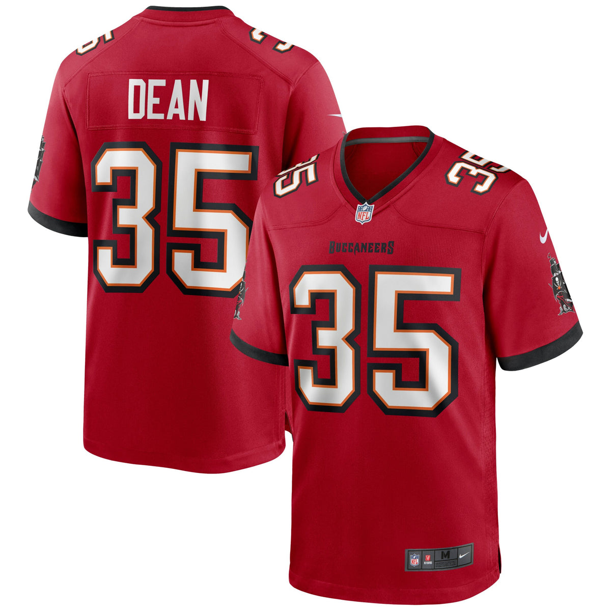 Jamel Dean Tampa Bay Buccaneers Nike Game Jersey   Red