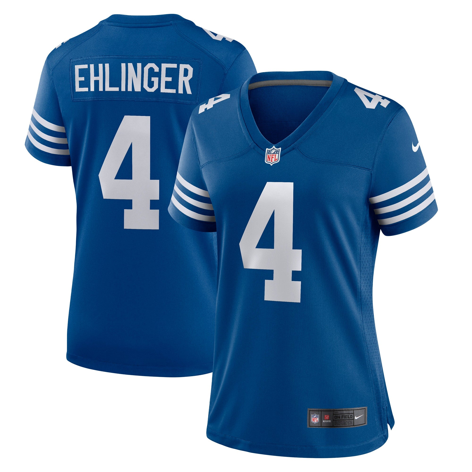 Sam Ehlinger Indianapolis Colts Nike Women s Game Player Jersey   Blue