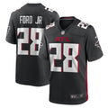 Men s Nike Black Mike Ford Atlanta Falcons Game Player Jersey