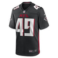 Men s Nike Jordans Brailford Black Atlanta Falcons Game Player Jersey