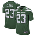 Men s Nike Chuck Clark Gotham Green New York Jets Team Game Jersey